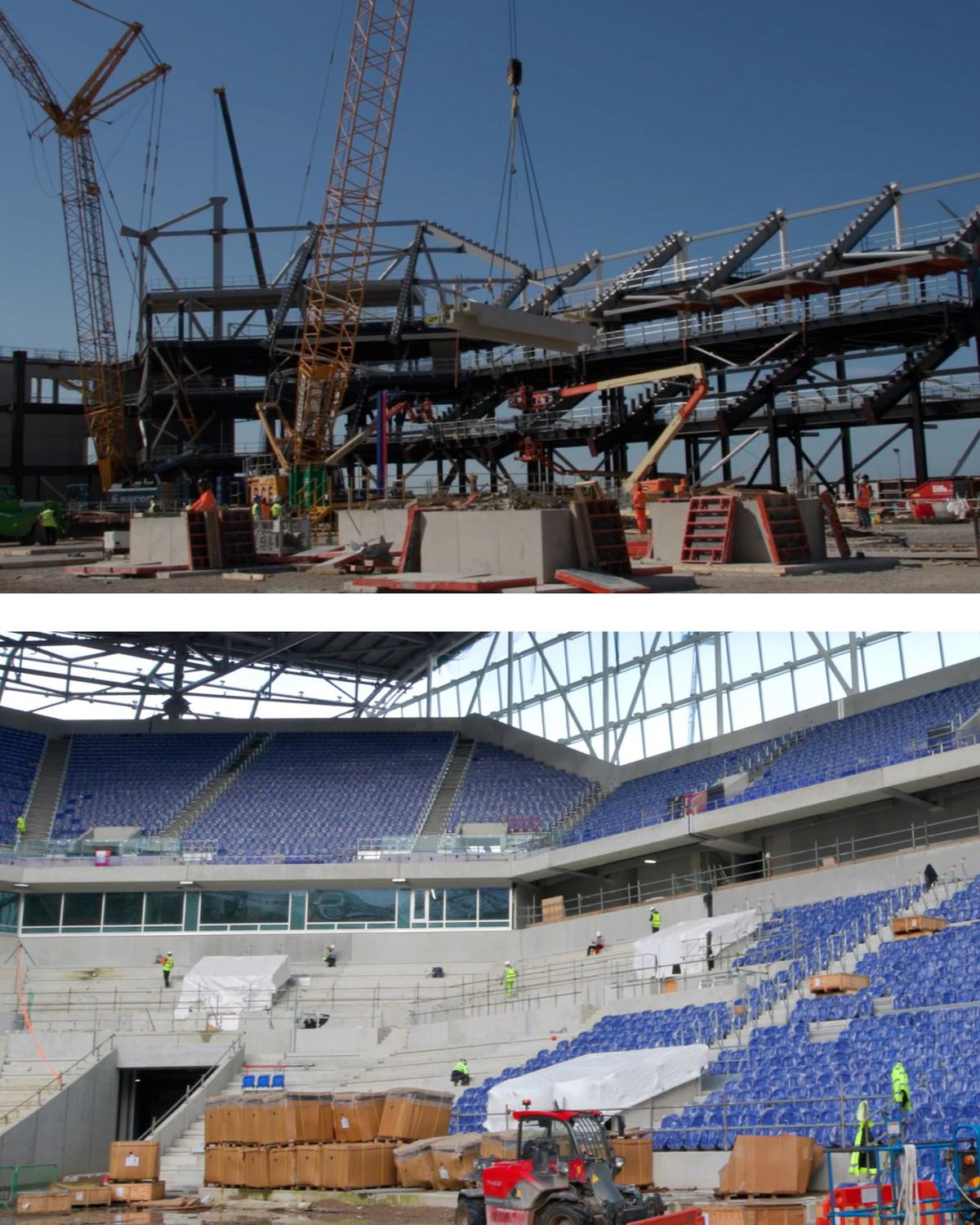 Cum arată noul stadion al lui Everton: lucrurile se îndreaptă spre final