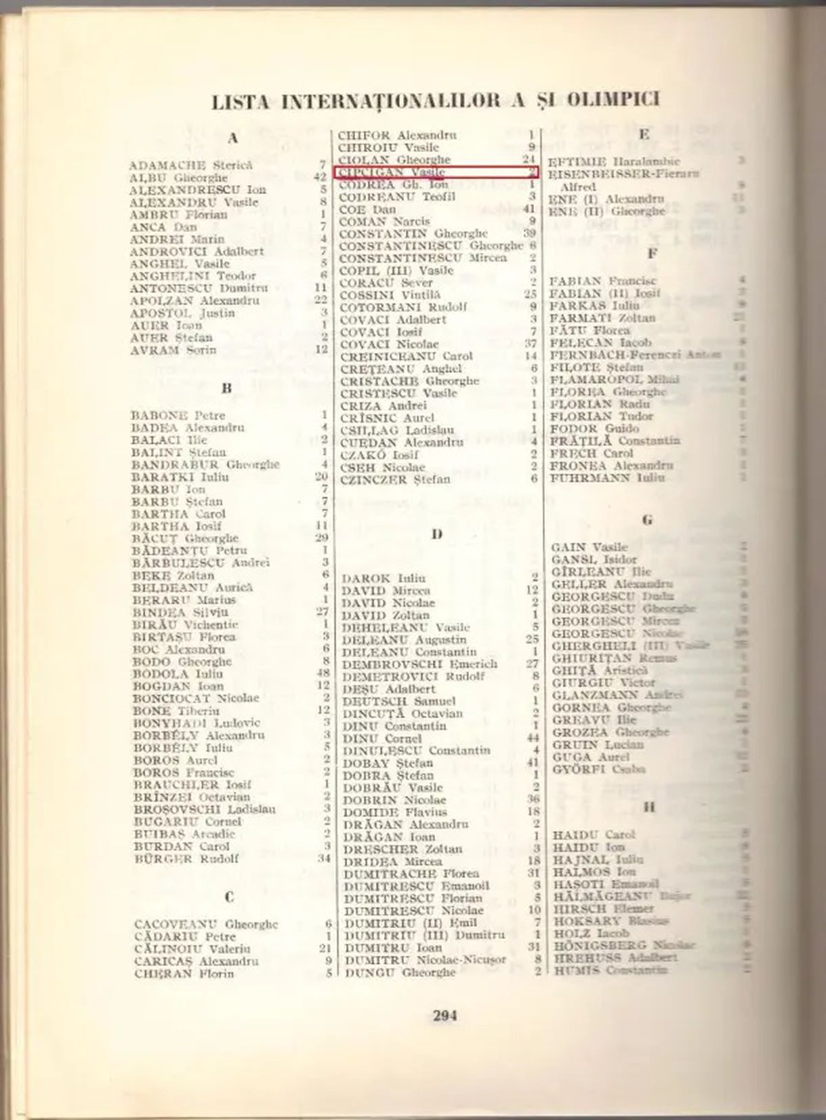 Vasile Cipcigan - fostul internațional acuzat eronat de crimă