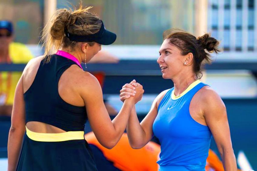 Paula Badosa și Simona Halep, foto: Getty Images