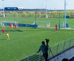 David Popa, gol direct din corner în meciul României U17, foto: captură de ecran FRF TV
