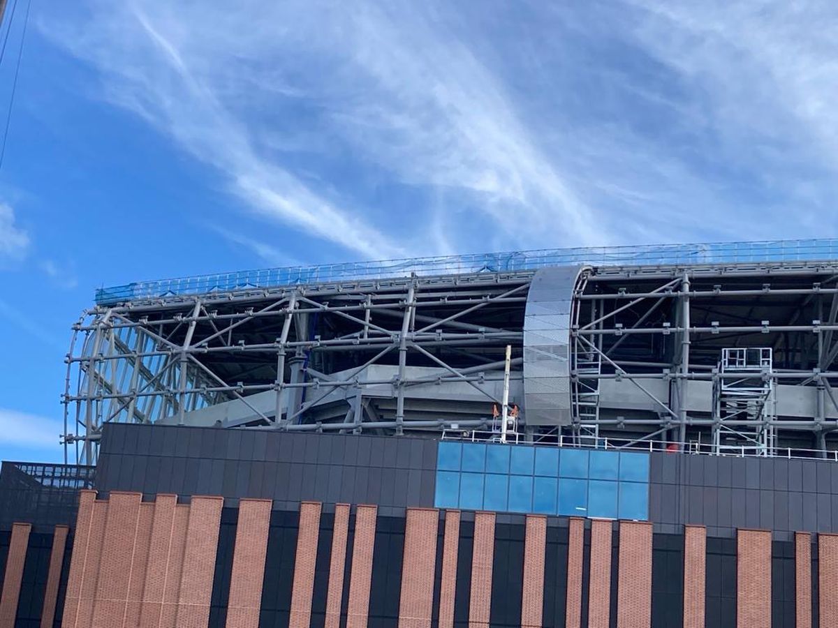 Cum arată noul stadion al lui Everton: lucrurile se îndreaptă spre final