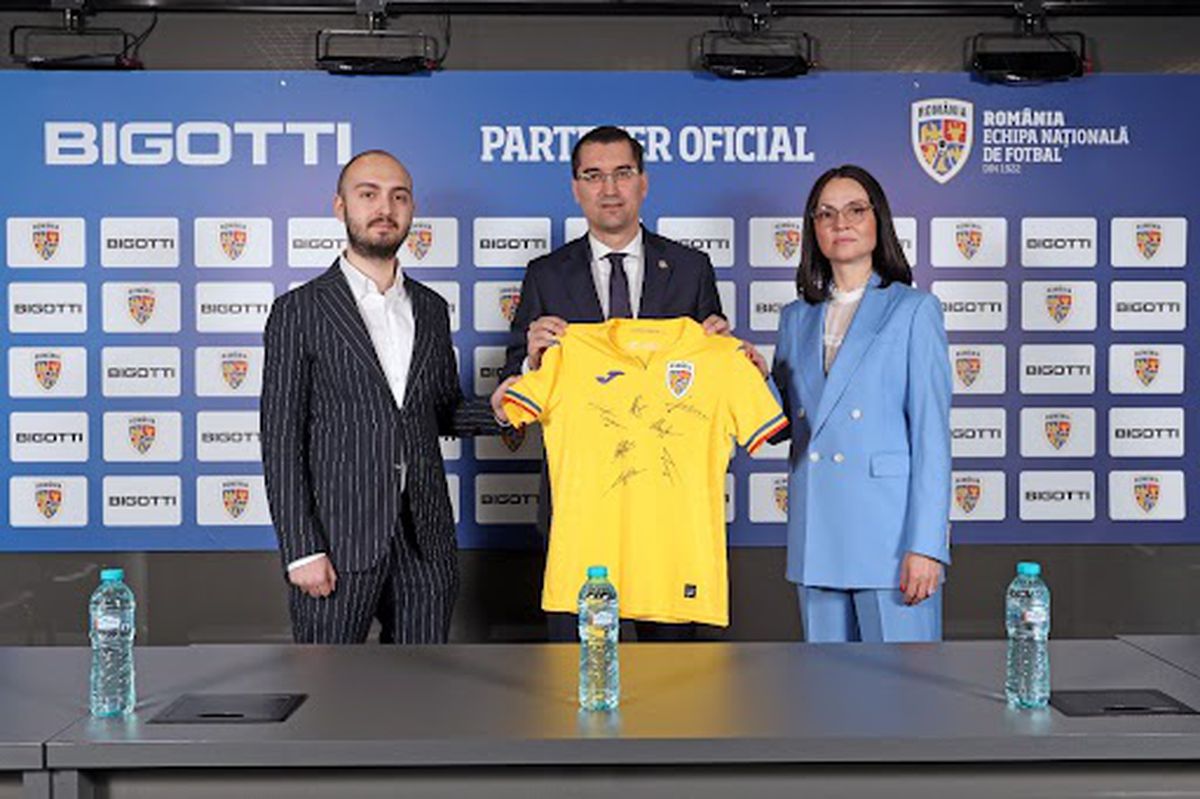 Bigotti devine partener fashion al FRF și va asigura ținuta oficială a primei reprezentative