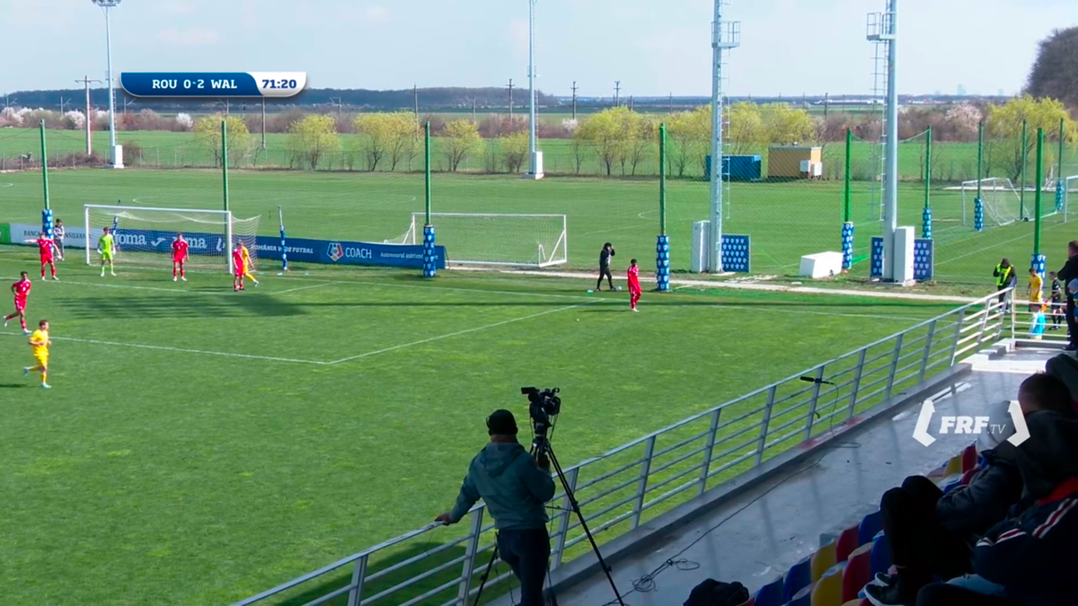 Eșec pentru România U17 în Turul de Elită » GOL direct din corner marcat de puștiul-minune pe care pariază FCSB