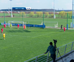 David Popa, gol direct din corner în meciul României U17, foto: captură de ecran FRF TV