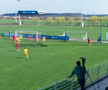 David Popa, gol direct din corner în meciul României U17, foto: captură de ecran FRF TV