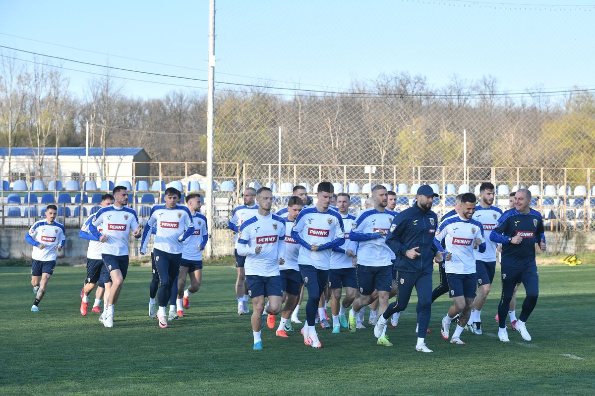 Antrenament echipa nationala - 20 martie