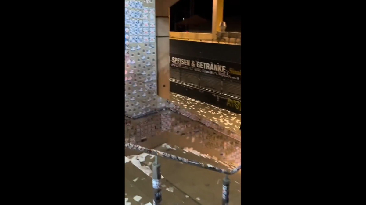 Dezastru! Fanii au lăsat PRĂPĂD în urma lor la meciul din Germania » Daune de 50.000 de euro