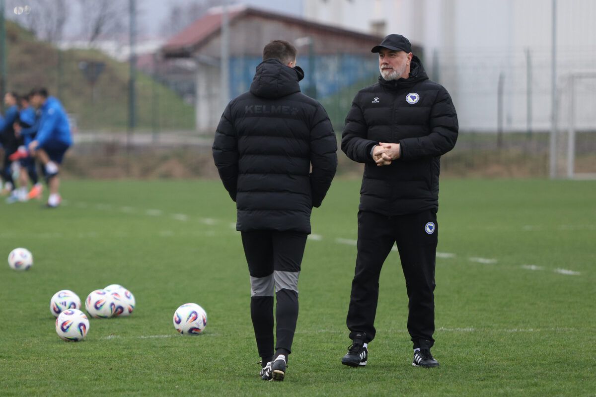 Cum au apărut jucătorii Bosniei la antrenament