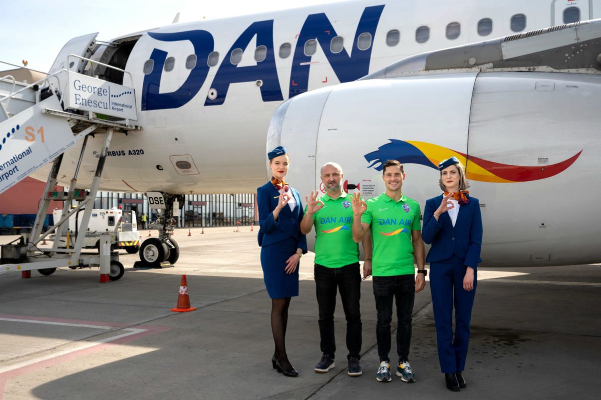 DAN AIR sprijină campionii României și devine partener de mobilitate al lui Constantin Popovici, regele săriturilor în apă de la mare înălțime