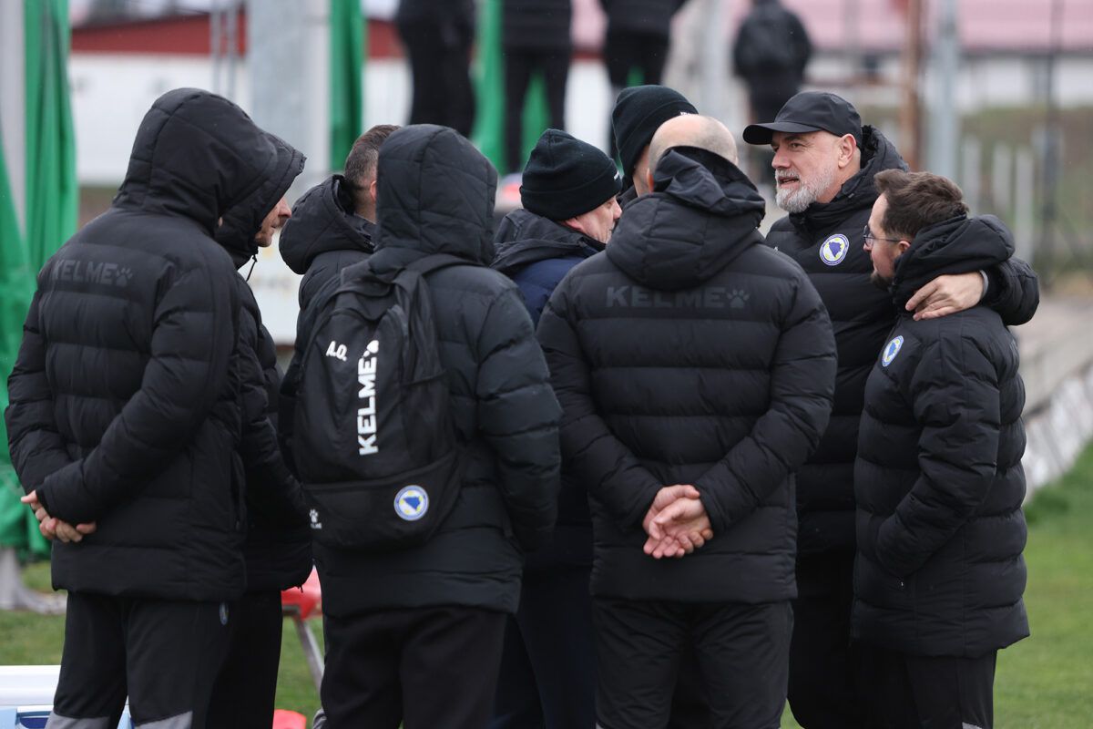 Cum au apărut jucătorii Bosniei la antrenament