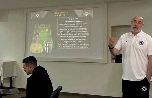 Analiza selecționerului Bosniei pentru meciul cu România a „scăpat” în online » „Cel mai bun, dar iresponsabil în apărare”