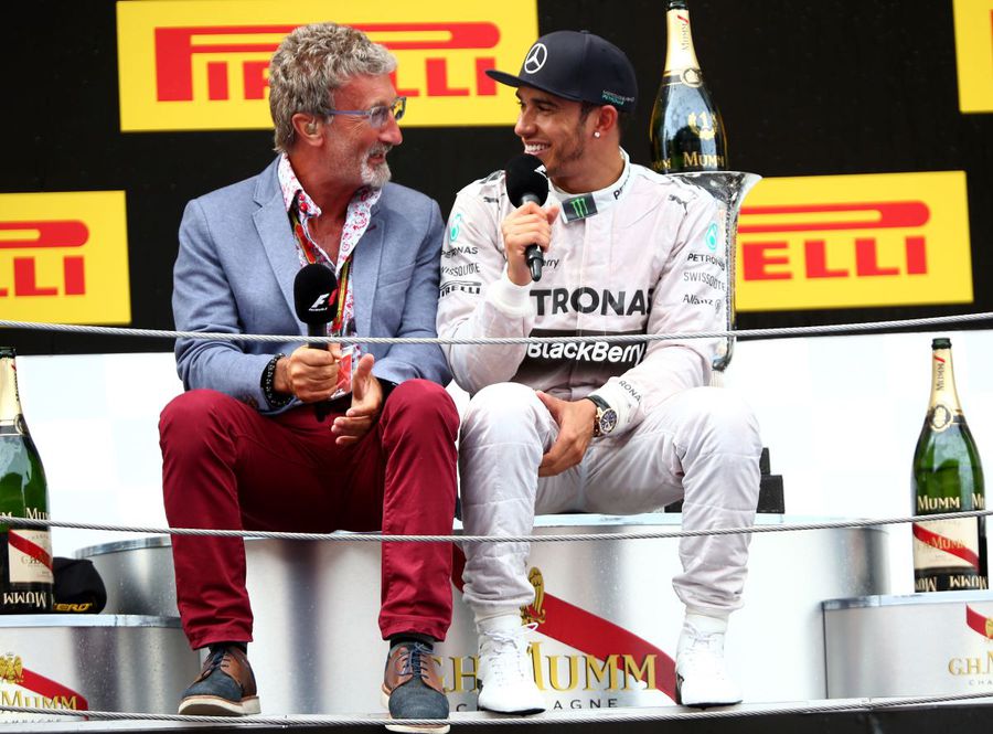Eddie Jordan alături de Lewis Hamilton în 2014 Foto: Guliver/GettyImages A murit Eddie Jordan, legendar patron de echipă în Formula 1