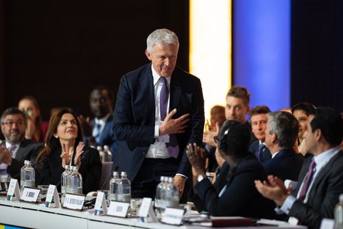 Octavian Morariu, după ce a fost ales membru în Comitetul Executiv al CIO Foto: CIO
