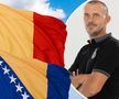 Boris Keca a prefațat duelul România - Bosnia / Fotomontaj Diana Vasilescu (GSP)