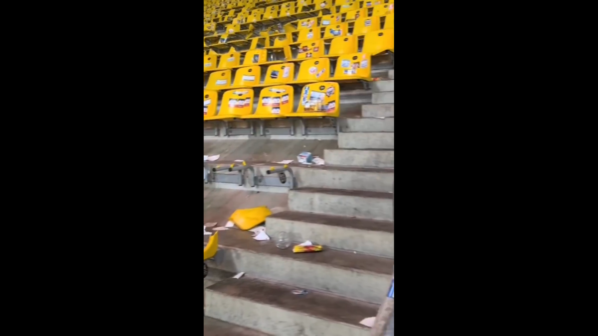 Dezastru! Fanii au lăsat PRĂPĂD în urma lor la meciul din Germania » Daune de 50.000 de euro