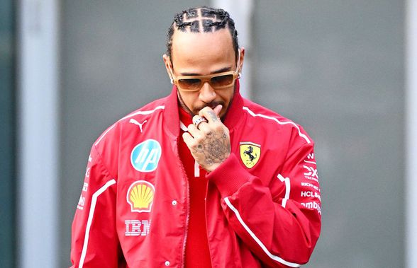 Lewis Hamilton, luat tare la scurt timp de la debutul la Ferrari: „Leclerc era în fața lui cu un spoiler rupt!”