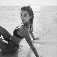 Maria, soția lui Marius Coman, atacantul celor de la UTA Arad. Foto: Instagram