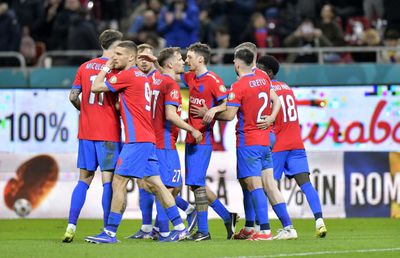 Un șut cadrat, un gol, locul 1 în play-out » FCSB-ul lui Rădoi n-a impresionat cu UTA, dar și-a făcut treaba! Noul clasament