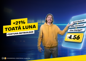 Fortuna Avantaj: 2-0 și la casierie!