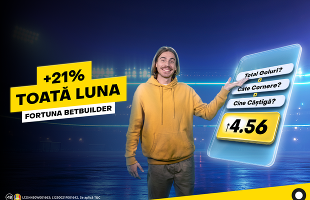 Fortuna Avantaj: 2-0 și la casierie!