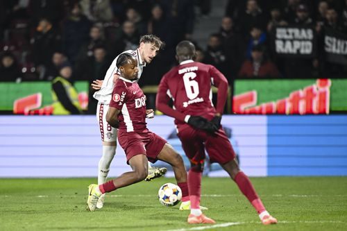 CFR Cluj a reușit să obțină o victorie extrem de importantă în meciul cu Rapid, 1-0 // FOTO: Imago Images