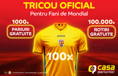 Câștigă un tricou oficial al Naționalei și premii cât Casa!