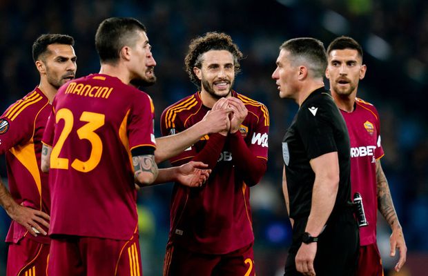 Ce note a primit Istvan Kovacs după thrillerul de pe „Olimpico”: „Penalty-urile le-a văzut fără a avea nevoie de VAR”