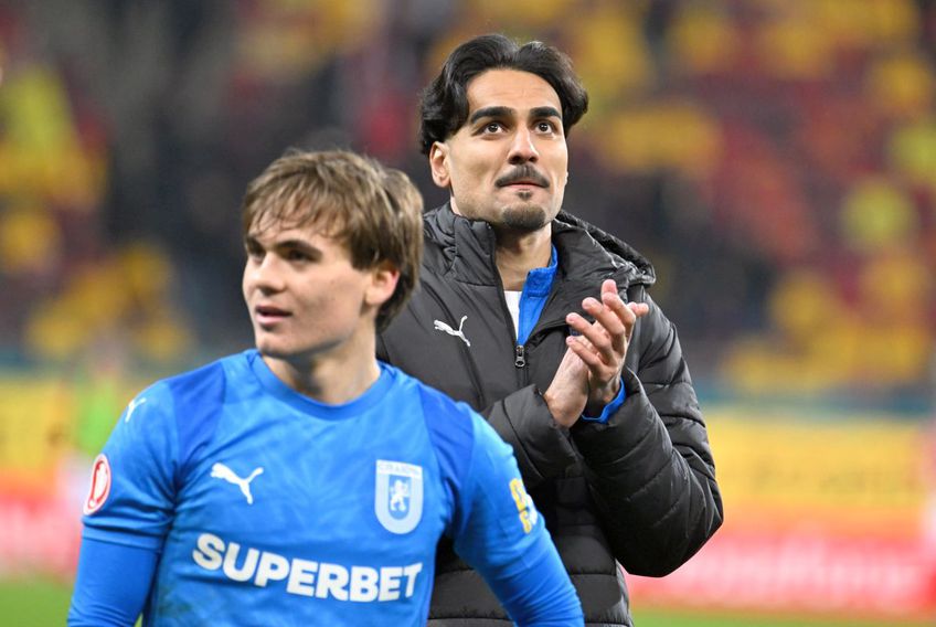 Ștefan Baiaram (dreapta), atacantul Craiovei // FOTO: Sport Pictures