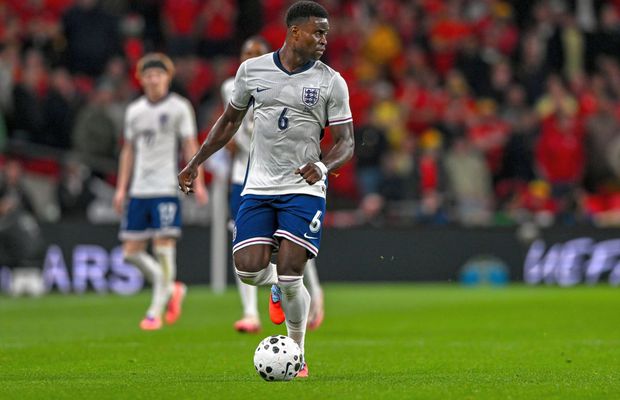 Gafa Federației Engleze de Fotbal în momentul publicării lotului ales de Tuchel