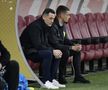 Mirel Rădoi și Denis Rădoi, la FCSB - UTA / FOTO: Cristi Preda (GSP.ro)
