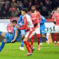 Vladimir Screciu, în acțiune contra lui Dinamo // foto: Imago Images