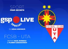 FCSB - UTA Arad » Roș-albaștrii caută prima victorie în play-out! Analizăm cu Raul Rusescu și Florin Caramavrov