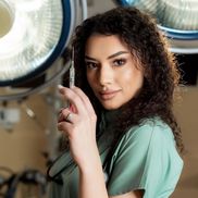 Maria, soția lui Marius Coman, atacantul celor de la UTA Arad. Foto: Instagram