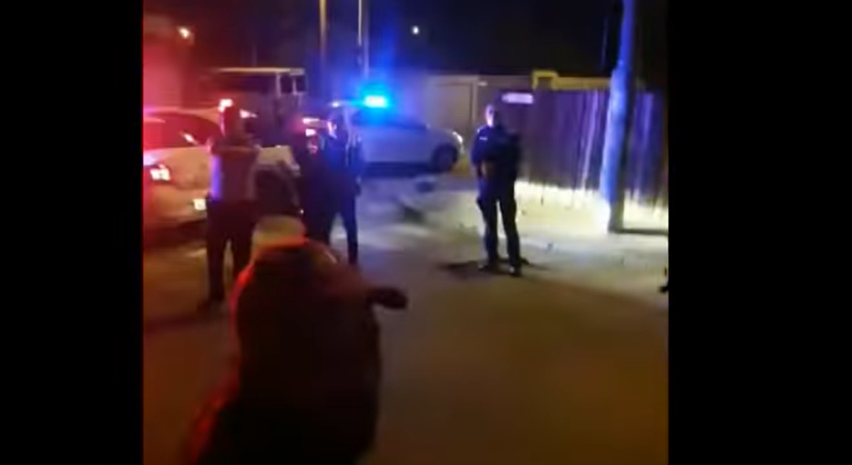 VIDEO Scene șocante în București, în prima zi de Paște » Bătaie cu pietre și focuri de armă!