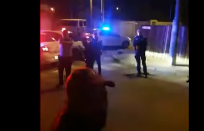 VIDEO Scene șocante în București, în prima zi de Paște » Bătaie cu pietre și focuri de armă!