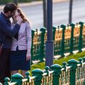 După masa în familie, bucureștenii au ieșit la plimbare prin oraș, încercând să-și recapete ritmul normal de viață dinainte de COVID-19