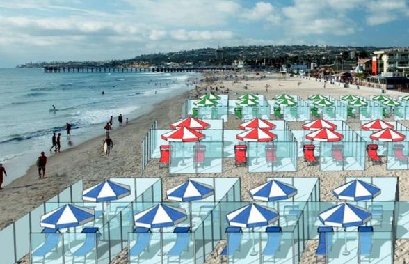 La plajă și la restaurant, separați de plexiglas! Planul italienilor pentru reluarea activităților sociale