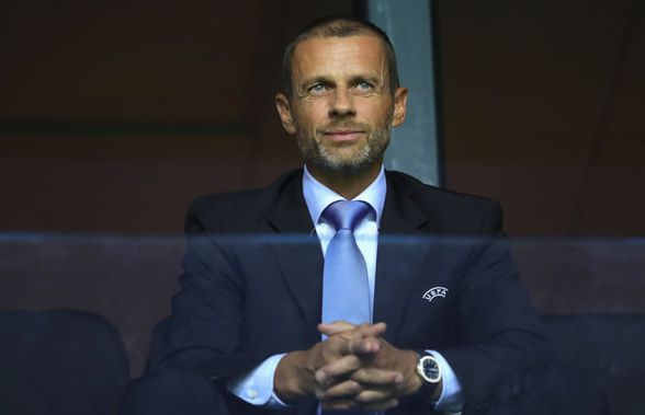 Aleksander Čeferin, președintele UEFA: „E mai bine cu porțile închise decât deloc”