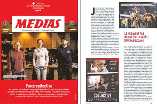 L'Équipe, reportaj special despre Colectiv