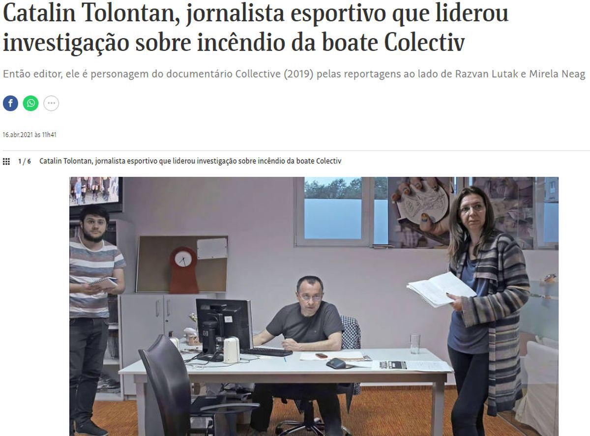Folha de S. Paulo, cel mai reputat ziar brazilian, a intervievat jurnaliștii GSP: „Fiecare investigație mare a început dintr-o știre mică"