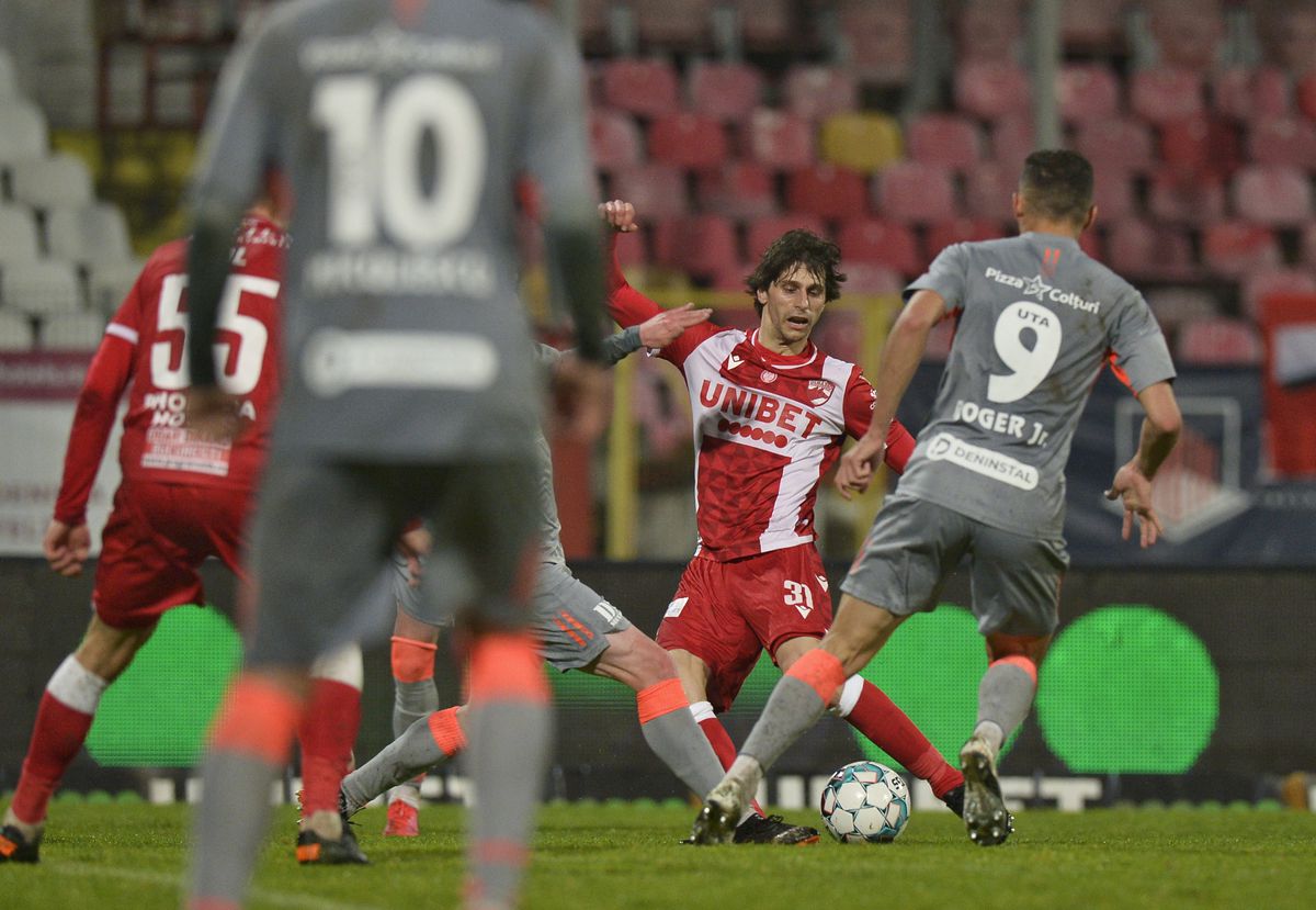 Dinamo - UTA / play-out 2020-2021, tur