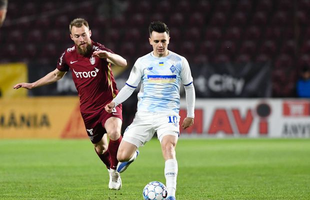 La pace » CFR Cluj - Dinamo Kiev, amical caritabil fără goluri în Gruia, disputat în fața a 5.000 de oameni