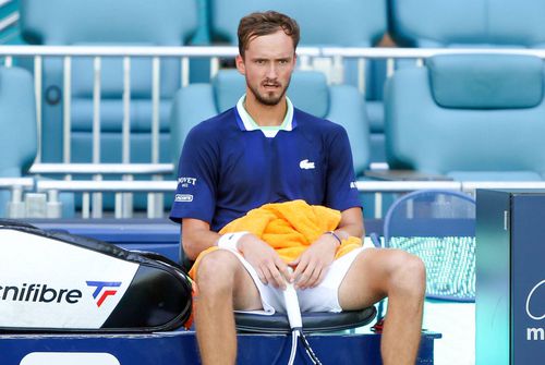 Sportivii din Rusia, printre care Medvedev (foto), și cei din Belarus au fost interziși la Wimbledon
Sursa foto: Imago