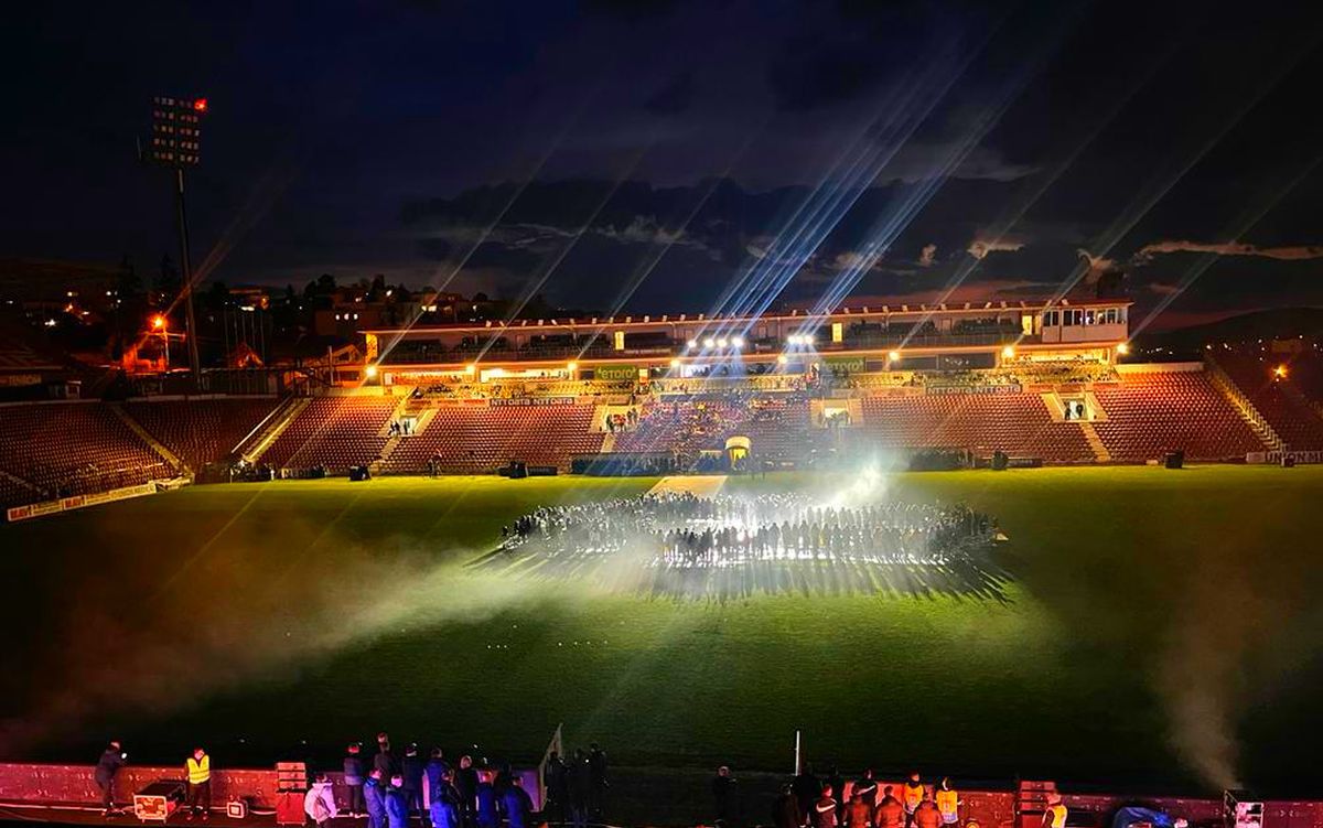 La pace » CFR Cluj - Dinamo Kiev, amical caritabil fără goluri în Gruia, disputat în fața a 5.000 de oameni