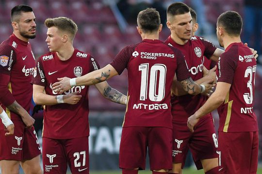 Mihai Bordeianu (în dreapta) nu mai prinde echipa la CFR  / FOTO: Imago Images