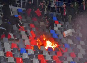 Dinamo și-a aflat sancțiunea după incidentele provocate la meciul cu Steaua, din Ghencea