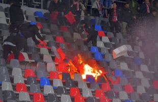 Dinamo și-a aflat sancțiunea după incidentele provocate la meciul cu Steaua, din Ghencea