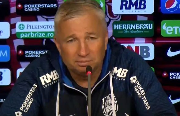 Dan Petrescu, fără primii căpitani la meciul cu Farul: „Avem 5 jucători importanți cu probleme” + Ce se întâmplă cu Bordeianu