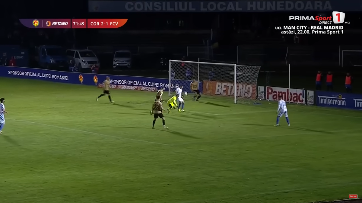 Gafele lui Octavian Vâlceanu, portarul de la Voluntari