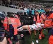 Momente neplăcute în momentul accidentării lui Hromada, din FCSB - Rapid / FOTO: Raed Krishan (GSP.ro)